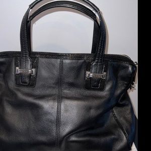 Black Leather Coach Purse